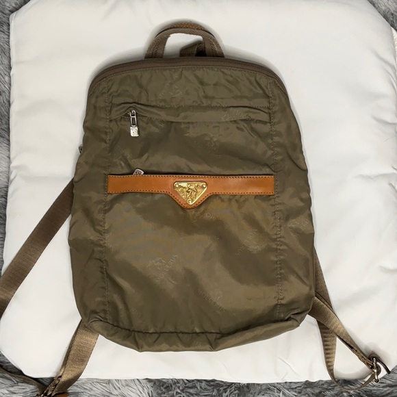Maison Mollerus Green Olive Backpack - Picture 1 of 16